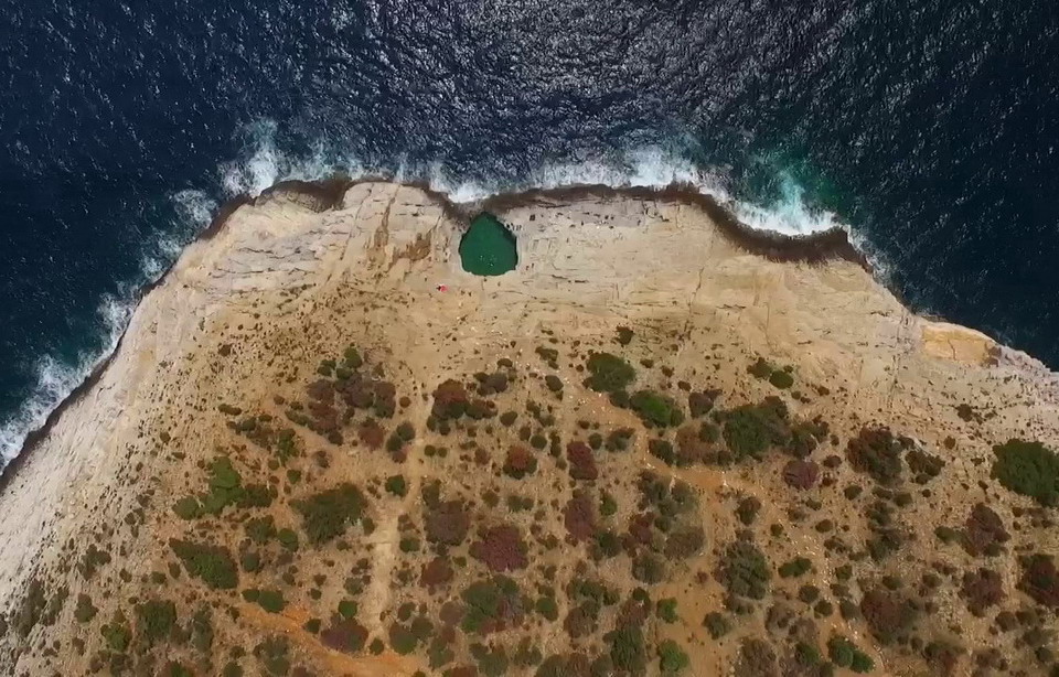  Giola plaža bazen na Tasosu 